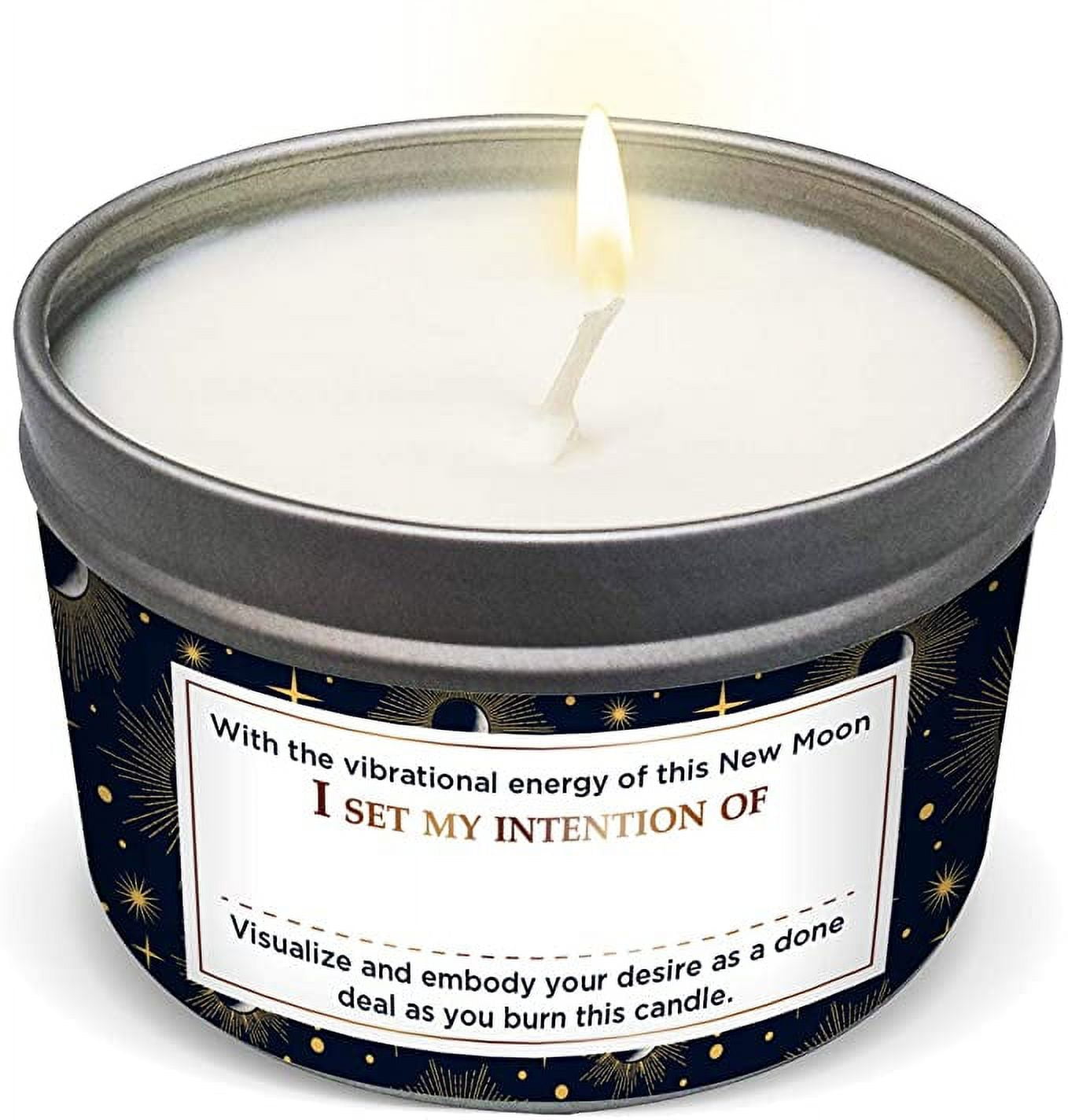 Magnificent 101 Long Lasting Full Moon Aromatherapy Candle With Sage,  Frankincense, Sandalwood, Rose & Cedar, 6 Oz - 35 Hour Burn