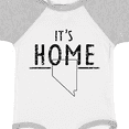 thumbnail image 4 of Inktastic It's Home- State of Nevada Outline Distressed Text Boys or Girls Baby Bodysuit, 4 of 5