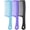 Blue,Purple,Black, variant on Wide Tooth comb, Large Detangling Comb for Women and Men, Durable Styling Brush for Curly, Long, Wet Hair Types - Professional Hair Care.