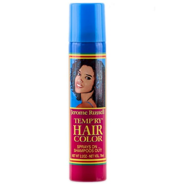 Jerome Russell Temporary Hair Color Spray, Silver 2.2 Oz