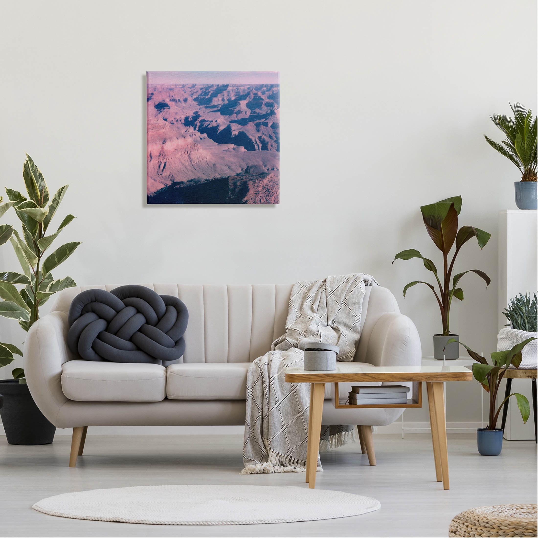Stupell Industries Vast Desolate Desert Canyon Valley Photograph Gallery Wrapped Canvas Print Wall Art, Design by Jacob Green