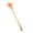 Pink, variant on Limei 1 Pack Bath Brush Non-slip Long Handle Soft Hanging Plastic Back Scrubber for Bathroom