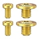 thumbnail image 2 of 4 tornillos de palanca de freno de bicicleta Componentes separados Tornillos de tapa de cilindro de aceite para Oro, 2 of 9