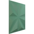 thumbnail image 2 of 19 5/8"W x 19 5/8"H Bailey EnduraWall Decorative 3D Wall Panel, Universal Pearl Metallic Sea Mist (Covers 2.67 Sq. Ft.), 2 of 6