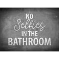thumbnail image 2 of Allen, Kimberly 14x12 White Modern Wood Framed Museum Art Print Titled - Bathroom Chalkboard 6, 2 of 4