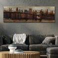 thumbnail image 4 of Empire Art Direct "Bridge" Mixed Media Iron Hand Painted Dimensional Wall Art Sculpture, 4 of 9