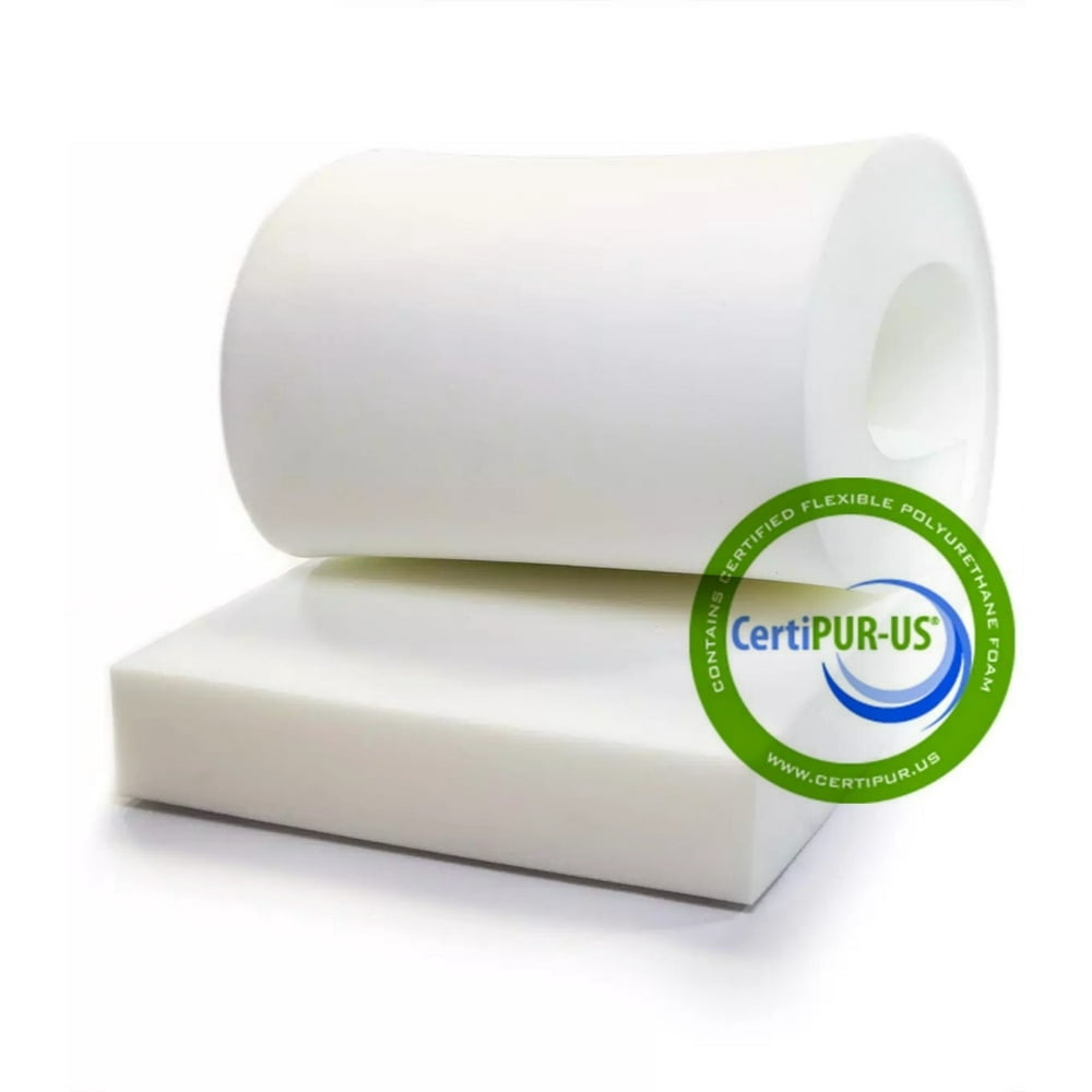 Ritchie Foam High Density Upholstery Foam Cushion 7"H x 22”W x 80"L