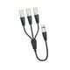 thumbnail image 5 of Adaptador de cable de micrófono XLR hembra a 3 XLR macho para altavoz, fácil de transportar, para casa y sonido de escenario., 5 of 8