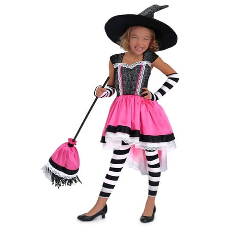 Halloween Girl's Luna the Witch Child Costume