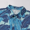thumbnail image 4 of FYMNSI Mens Hawaiian Shirt Father Son Tropical Hawaii Shirts Daddy and Me Family Matching Outfits Men L, 4 of 8