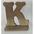 thumbnail image 1 of Jeco HD-HA023-K Decorative Letter K, Champagne, 1 of 1