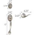 thumbnail image 2 of Coventry -Way Adj. Entry Door Handle Set, 2 of 10
