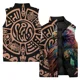 thumbnail image 2 of Chaleco con estampado de águila elegante para hombre, chaleco estampado moderno para hombre, chaquetas de invierno deportivas de ocio cómodas y versátiles para hombre, 2 of 5