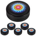 thumbnail image 1 of Balles de Hockey de Rue en Plastique Ensemble de 6 pour Enfants Débutants Jeu Intérieur, 1 of 9