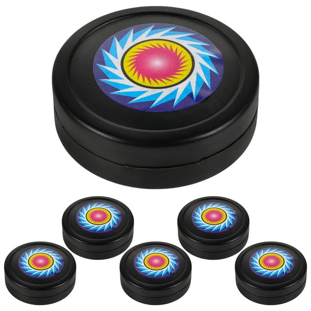 Balles de Hockey de Rue en Plastique Ensemble de 6 pour Enfants Débutants Jeu Intérieur