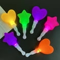 thumbnail image 3 of LEEYNEER LED Glow Stick Light Up Wand Stick with 3 Light Modes Star or Heart Shaped Colorful Luminous Stick for Concert Party Events, 3 of 8