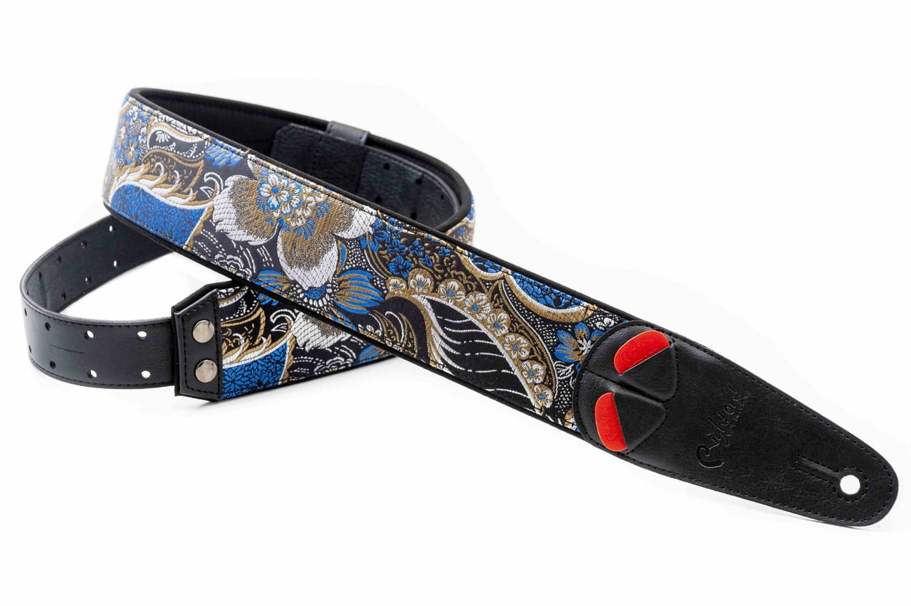 RightOn! Straps Mojo HOKKAIDO Guitar Strap BLACK