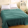 thumbnail image 5 of Summer Savings Clearance! Boovnll Throw Blanket - 47x80" Super Soft & Cozy Solid Color Lightweight Flannel Blankets - Machine Washable Microfiber for All Season Home, Living Room, Couch, Blanket, 5 of 6