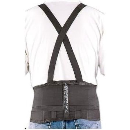 FLA Orthopedics Safe-T-Lift Back Support DX. 3X-Large. Black