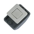 thumbnail image 4 of jifeng Push Button Latch Lock Accessories Campers Car Push Button Lock for RV Boat Cabi gray, 4 of 9