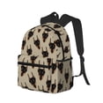 thumbnail image 2 of Daiia Cute Black Dog School Backpack for Men Women, Unisex Large Waterproof Bookbag Schoolbag Casual Daypack for High School/College/Teens/Travel/Work Black, 2 of 8