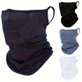 thumbnail image 1 of mfyjkho Máscara de ciclismo transpirable y resistente al viento con bufanda, forro para casco para deportes de senderismo al aire libre, tejido de secado rápido, protección multifuncional, 1 pieza, 1 of 5
