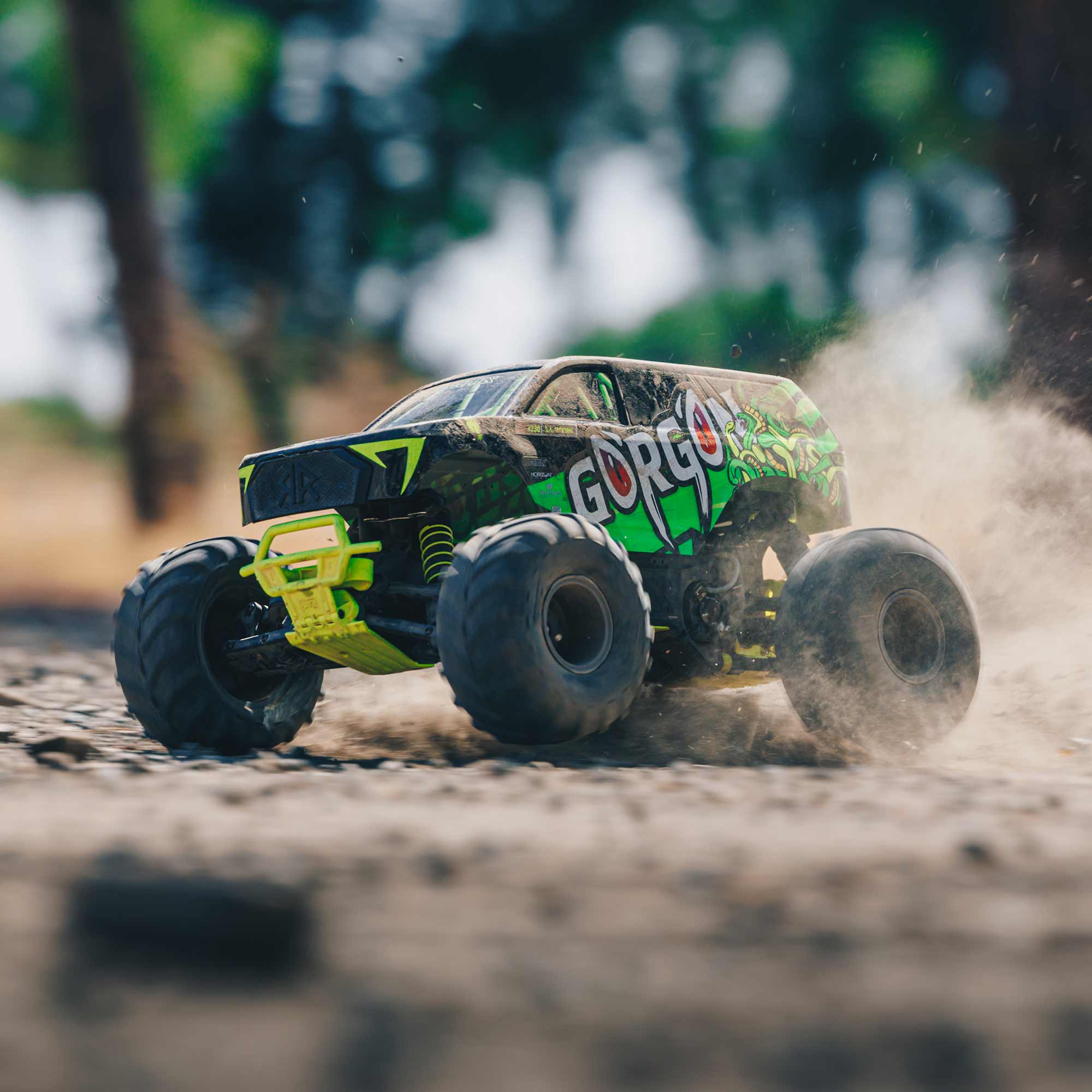 ARRMA GORGON 2 Wheel Drive MT1/10 RTR Smart 3300 7C S120 USB Yellow ARA3230ST1