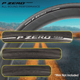 thumbnail image 2 of Pirelli P ZERO Road Bicycle Tire 28-622 (700x28c) + SmarTUBE EVO 25/28-622 Presta 60mm - 1 Pack, 2 of 9