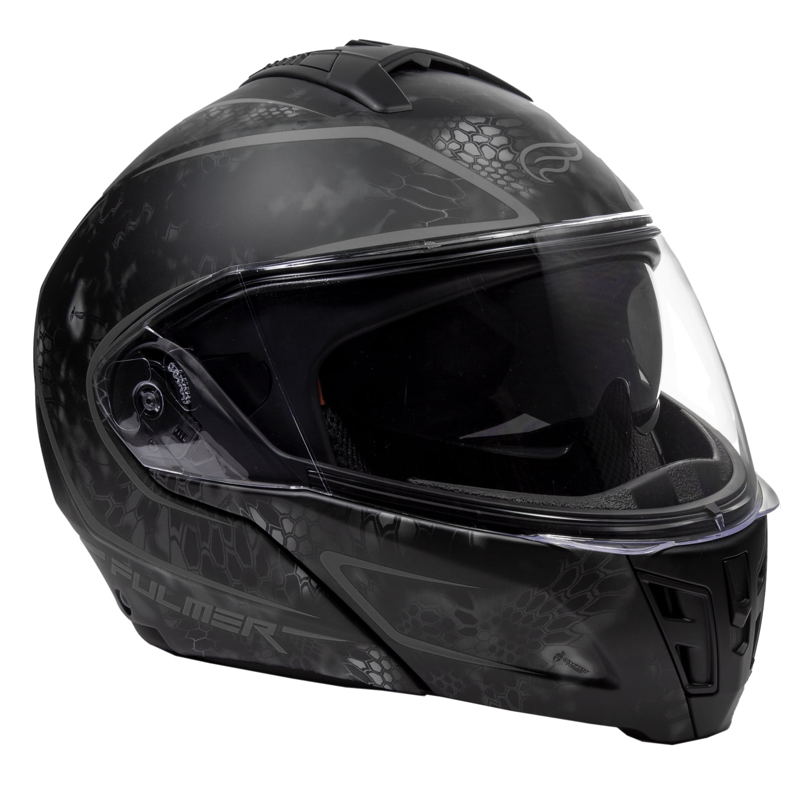 Fulmer, 4003125, Adult Modular Helmet DOT Approved - 400 CRUZ - Kryptek Typhon, XL