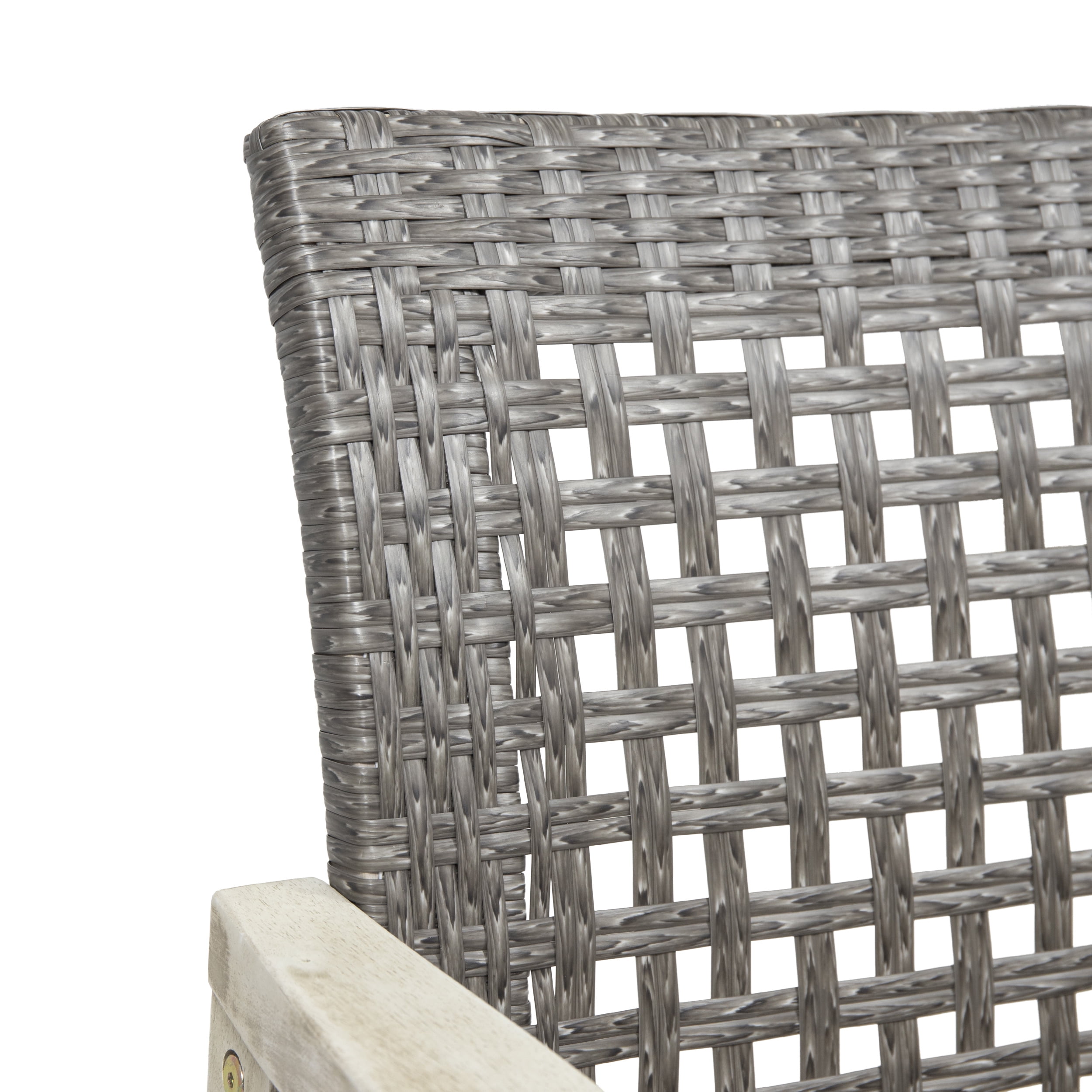 MAYEERTY Patio Armchair Set of 2 - Outdoor Dining Chairs for Patio/Backyard