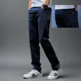 thumbnail image 5 of Pantalones holgados de algodón para hombre, pantalón informal, de negocios, de oficina, rectos, originales, Y2k, estéticos, baratos, para otoño e invierno, 5 of 5