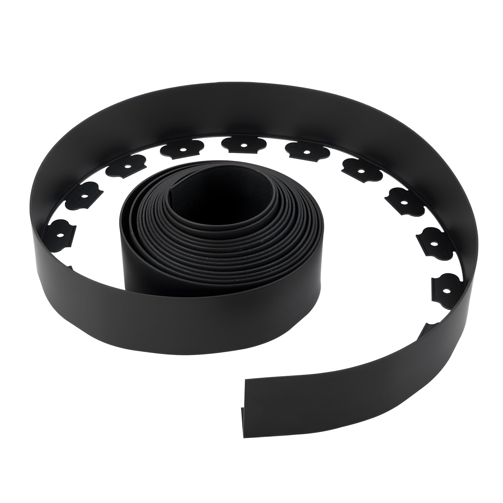 L-Shaped 33ft x 4in No Dig Landscape Edging Durable Plastic Garden Border