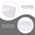 thumbnail image 3 of HLONK 3 PCS Ramen Bowl Extra Large Plastic Fast Noodle Compact Child, 3 of 8