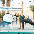 thumbnail image 4 of SereneLife Inflatable Training Air Mat - Gymnastics & Exercise Floor Tumble Mat 13’+ ft. Aquamarine, 4 of 7