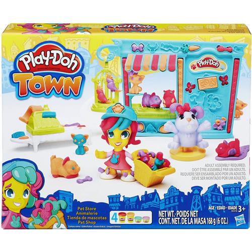 Play Doh Town Fire Station House Play Set Kids Play Fun Game New Xmas Gift Party 