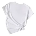 thumbnail image 3 of Playera De Mujer Patrón Ropa Casual Elegante Negra Moda Cita, 3 of 8