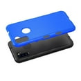 thumbnail image 3 of Samsung Galaxy A11 Phone Case Full-Body 2 Layer Shockproof Protection Heavy Duty Armor Hard Plastic & Shock Absorption Rubber Rugged Bumper Hybrid Cover [BLUE] Case for Samsung Galaxy A11 (2020), 3 of 5