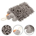 thumbnail image 4 of Miangastore Hanging Towel Grey Chenille Fabric Water Absorbent Simple Appearance Design 1Pack, 4 of 9