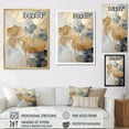 thumbnail image 4 of Designart "Golden Beige Palm Tree In Modern Style I" Coastal Tropical Wall Decor, 4 of 7
