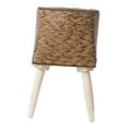 thumbnail image 2 of Almencla Plant Basket with Legs Imitation Rattan Basket Gift Simple Flower Pot Floor Flowerpot for Dining Room Restaurant Balcony Cafe Coffee 33x16cm 4 Leg, 2 of 8
