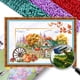 thumbnail image 1 of Kit Punto Cruz Otoño Con Cuentas Bordado Parcial 9CT Arte para El 64x45cm, 1 of 9