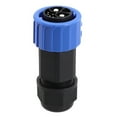 thumbnail image 1 of IP67 Male Female 2+1 plus 5 Battery Connector, Motorcycle Charger Socket, 1 of 6
