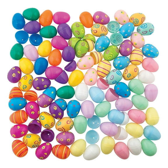 2" Bulk Mega Plastic Easter Egg Assortment 1728 Pieces