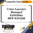 thumbnail image 2 of W9090MC W9091MC W9093MC W9092MC Toner Cartridge, Compatible for HP Color Laserjet Managed E45028dn MFP E47528f Printers【High Print Volume with Chip】, 2 of 7