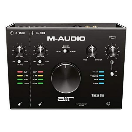 UPC: 0694318023853 | M-Audio AIR 192|8 – 2-In 4-Out USB Audio / MIDI Interface with Recording Software from Pro-Tools & Ableton Live  Plus Studio-Grade FX & Instruments