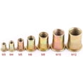 thumbnail image 3 of Las tuercas de remache M5, las tuercas de remache con rosca de acero al carbono, los insertos de rosca de metal, los insertos de tuerca de rosca de acero inoxidable se utilizan en industrias manufactureras como las tuberías de chapa Ormromra BST3082211, 3 of 5