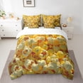 thumbnail image 2 of Feelyou Movie Popcorn Bedding Comforter Set 7pcs, Yummy Food Queen Bedding Sets, Teens Boys Girls Kids Reversible Queen Sheet Sets, Lightweight Room Decor, 2 of 7