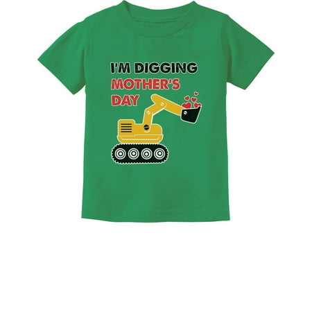 

Tstars Boys Unisex Best Gift for Mother s Day Shirts Tshirt I m Digging Mothers Day Tractor Kids Cool Cute Gift for Mom Shirts for Boy Mothers Day Gift Toddler Infant Kids T Shirt