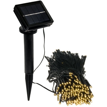 2 pack 100 led solar led string lights christmas ambiance solar christmas lights outdoor walmart