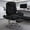 Lamb fleece - black, variant on Snowflake Fleece Office Chair with Foldable Armrests & Pet Bed, Soft Plush Seating, Cozy Pet Nook, Ergonomic Desk Chair for Home and Office